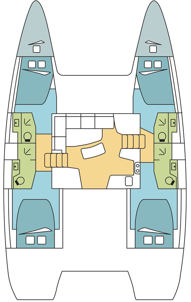 Lagoon 42 - 4 + 2 cab. — photo 2