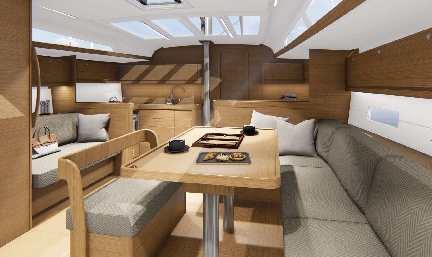 Dufour 430 - 3 cab. — photo 3