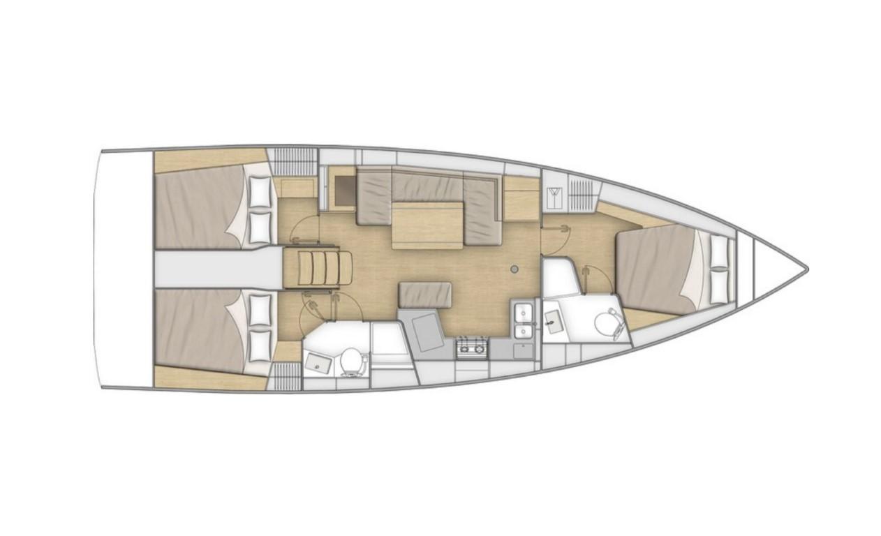 Oceanis 40.1 - 3 cab. — photo 2