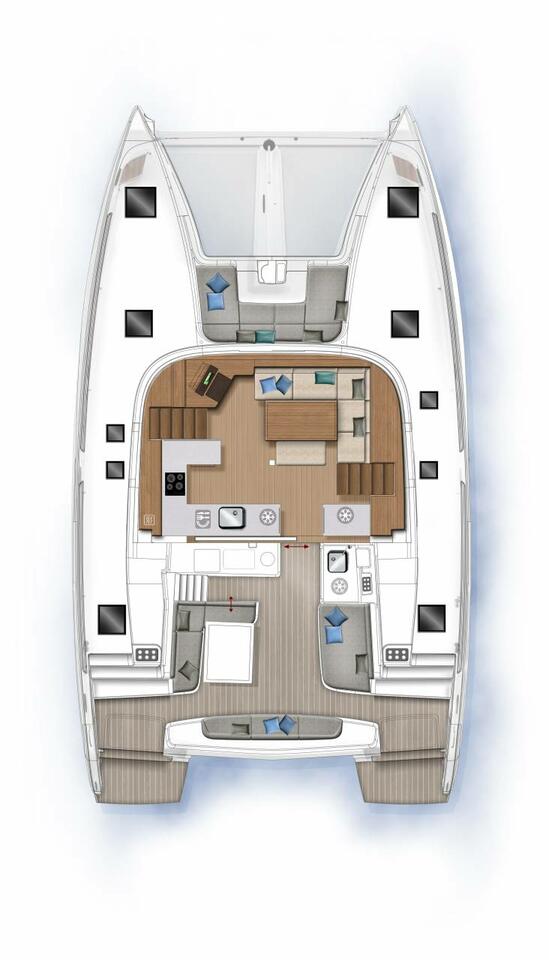 Lagoon 46 - 4 + 2 cab. — photo 2