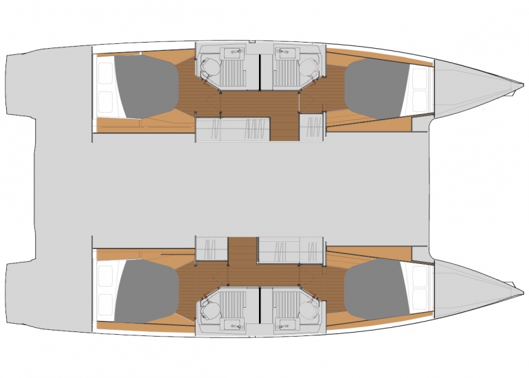 Fountaine Pajot Astrea 42 - 4 + 2 cab. — photo 11