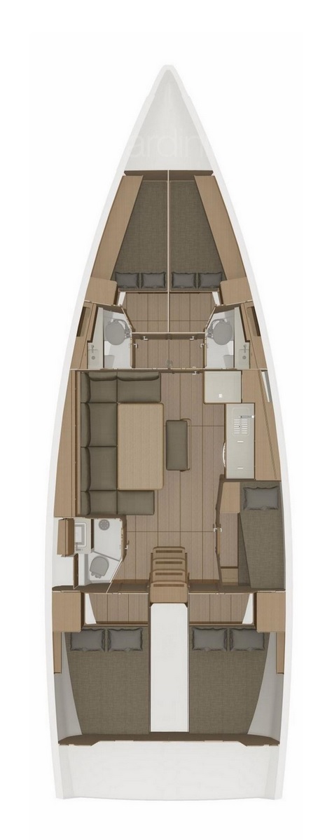 Dufour 460 GL - 5 cab. — photo 2