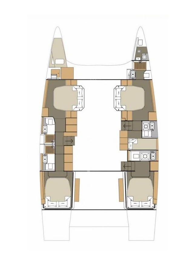 Dufour 48 Catamaran - 5 + 1 cab. — photo 2