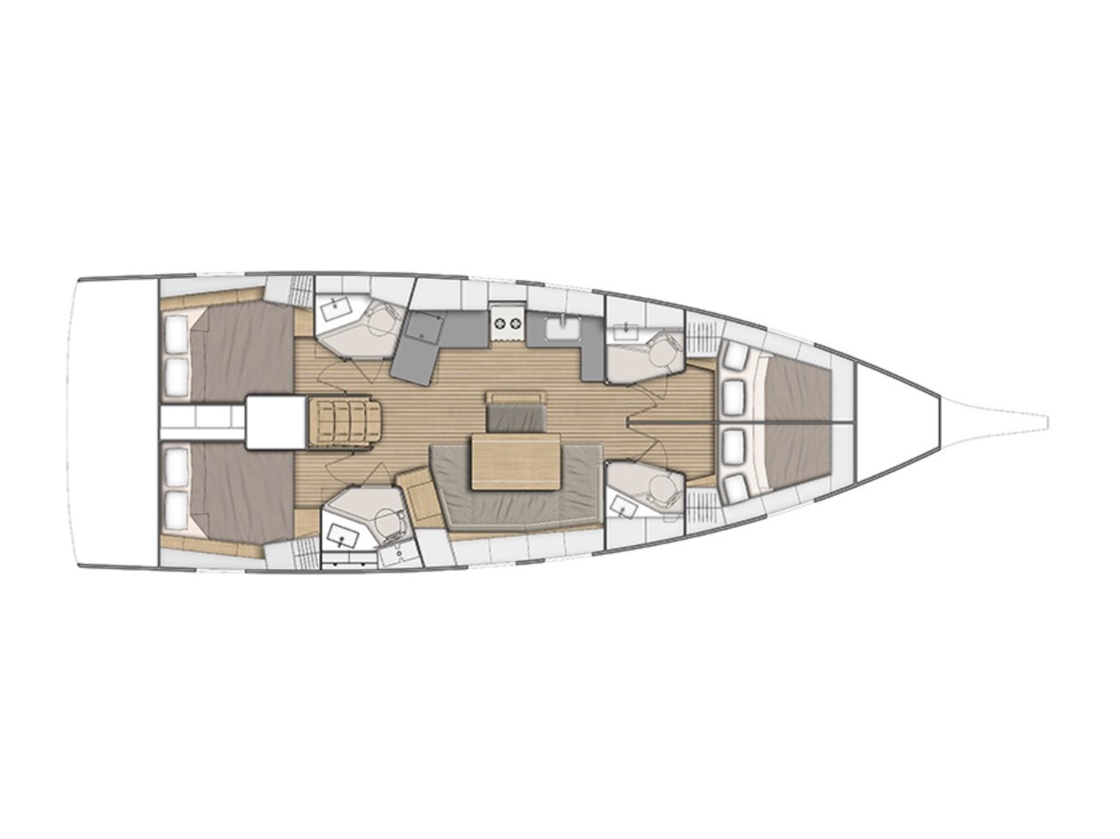 Oceanis 46.1 - 4 cab. — photo 2