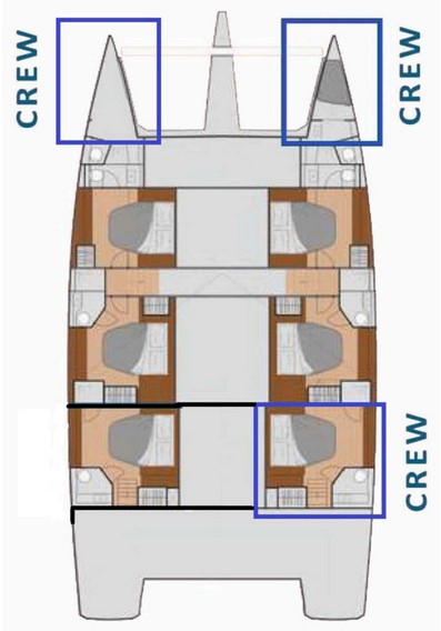 Fountaine Pajot Samana 59 - 5 + 2 cab. — photo 2