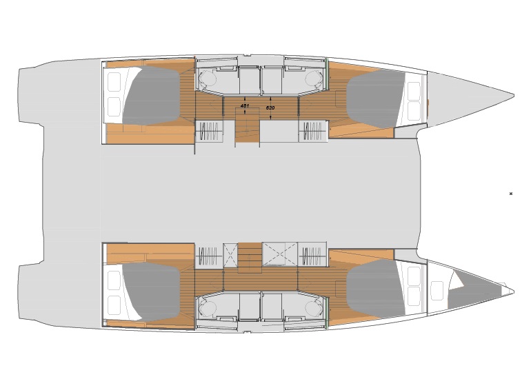Fountaine Pajot Elba 45 - 4 + 1 cab. — photo 6