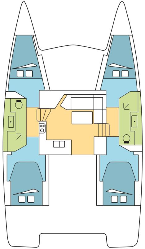 Fountaine Pajot Lucia 40 - 4 cab. — photo 2