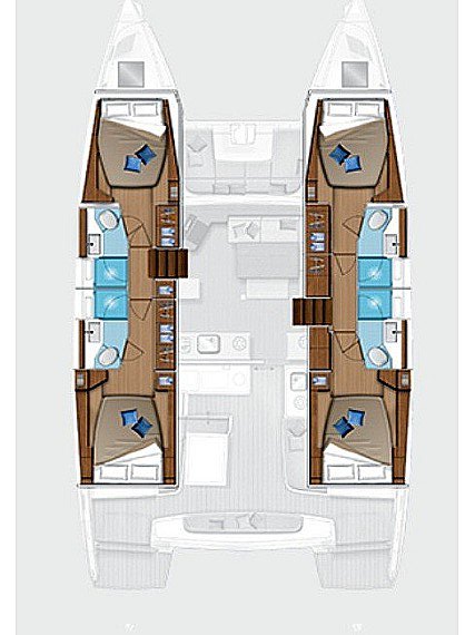Lagoon 46 - 4 + 2 cab. — photo 2