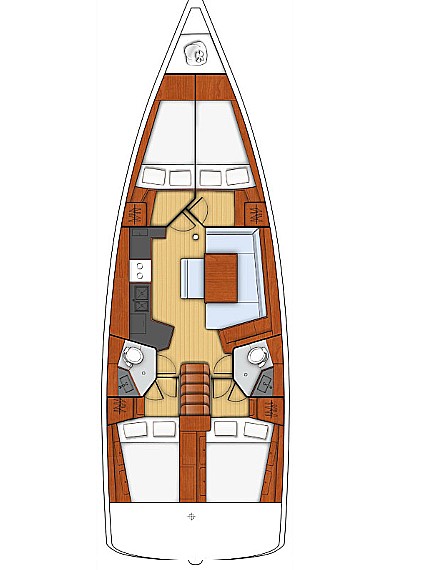 Oceanis 45 - 4 cab. — photo 2