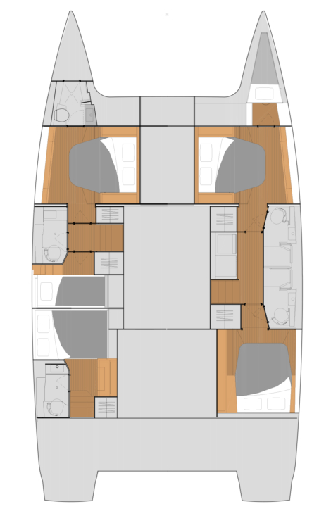 Fountaine Pajot Tanna 47 - 5 + 1 cab. — photo 2