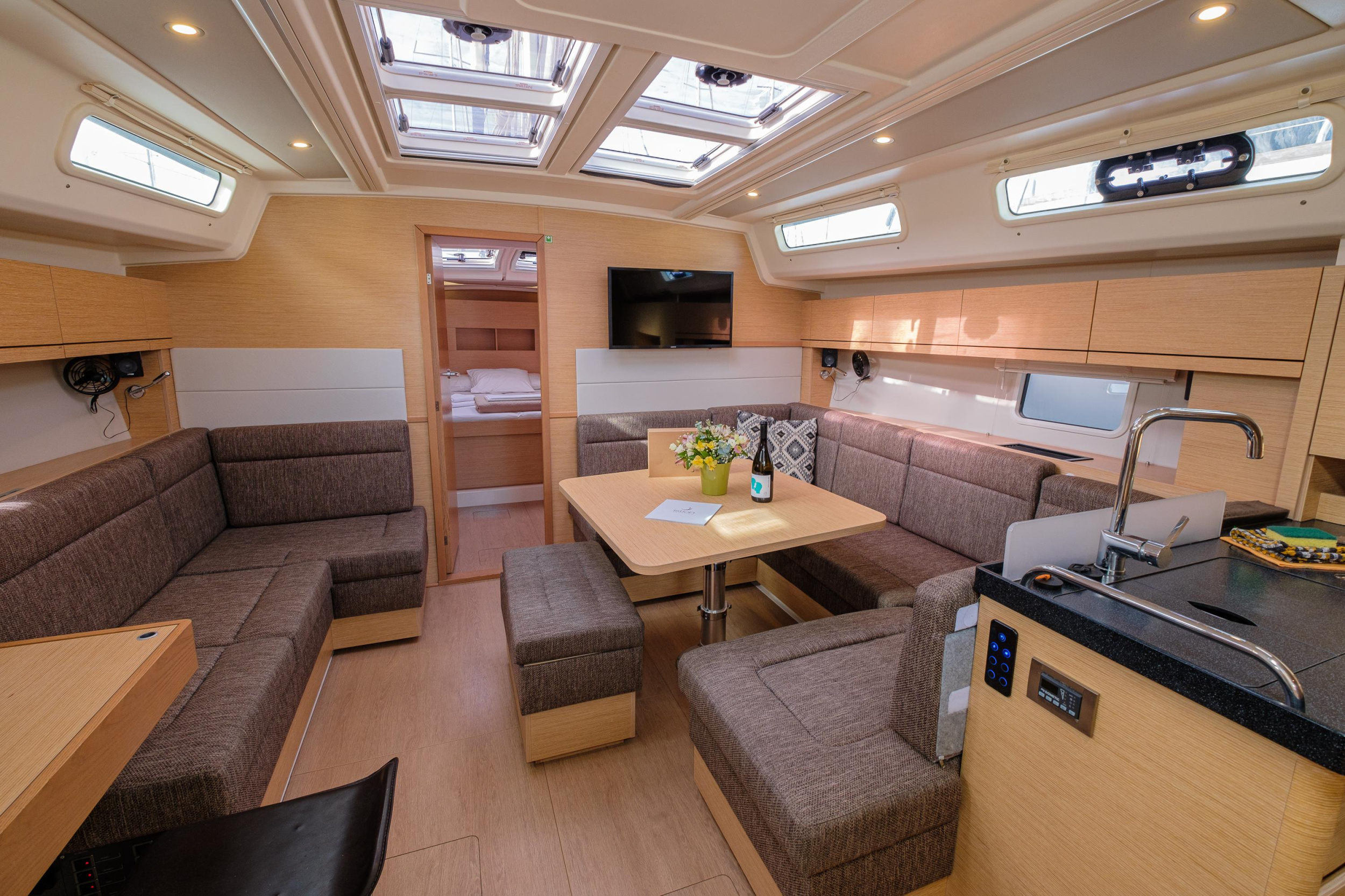 Hanse 458 - 3 cab. — photo 12