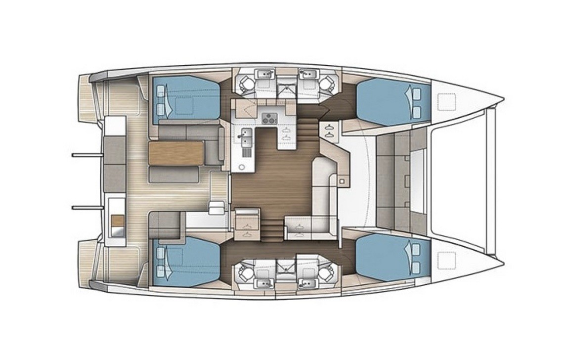 Fountaine Pajot Astrea 42 — photo 2