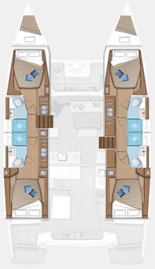 Lagoon 46 - 4 + 2 cab. — photo 2