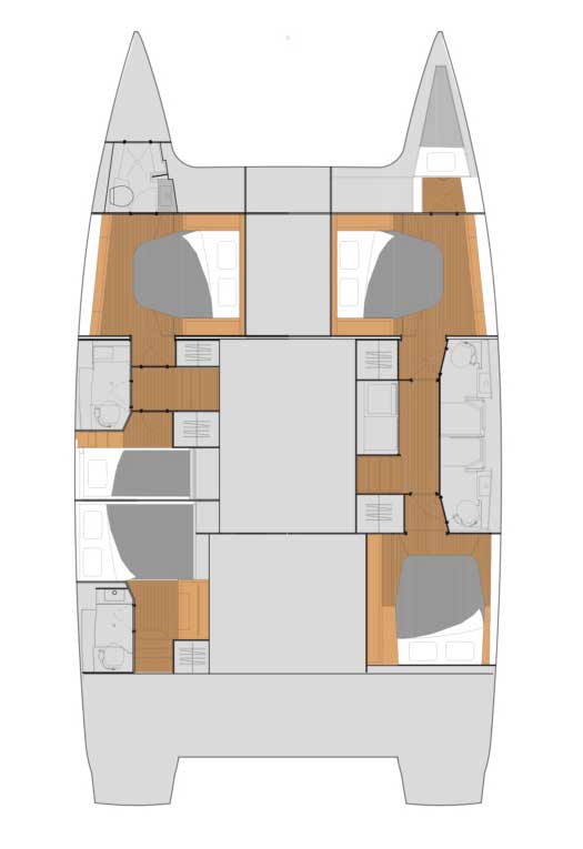 Fountaine Pajot Tanna 47 - 5 + 1 cab. — photo 2