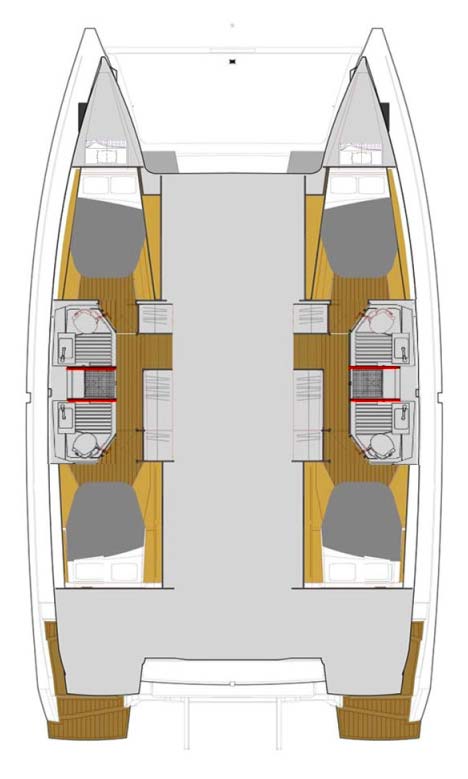 Fountaine Pajot Astrea 42 - 4 + 2 cab. — photo 2