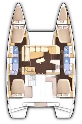 Lagoon 42 - 4 + 2 cab. — photo 2