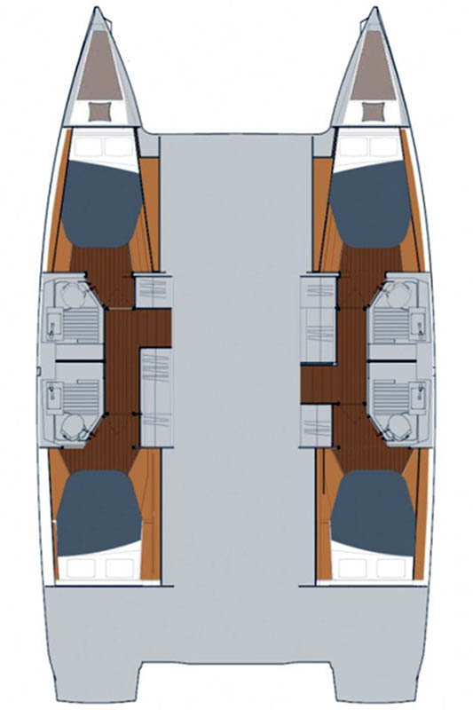 Fountaine Pajot Astrea 42 - 4 + 2 cab. — photo 2