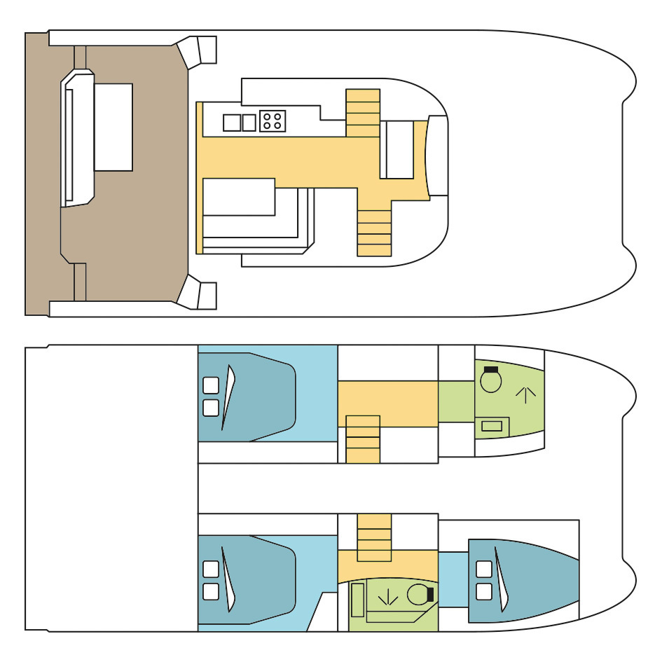 Fountaine Pajot MY 37 - 3 cab. — photo 2