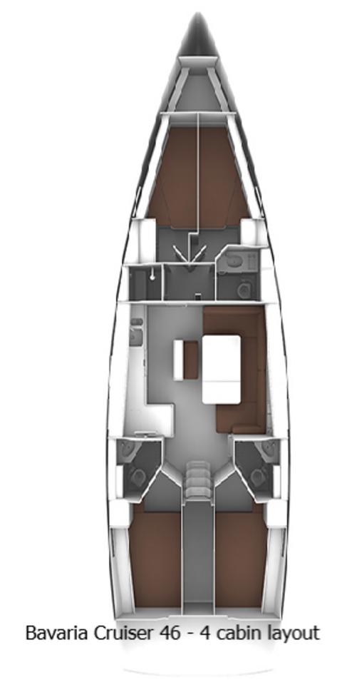 Bavaria Cruiser 46 - 4 cab. — photo 2