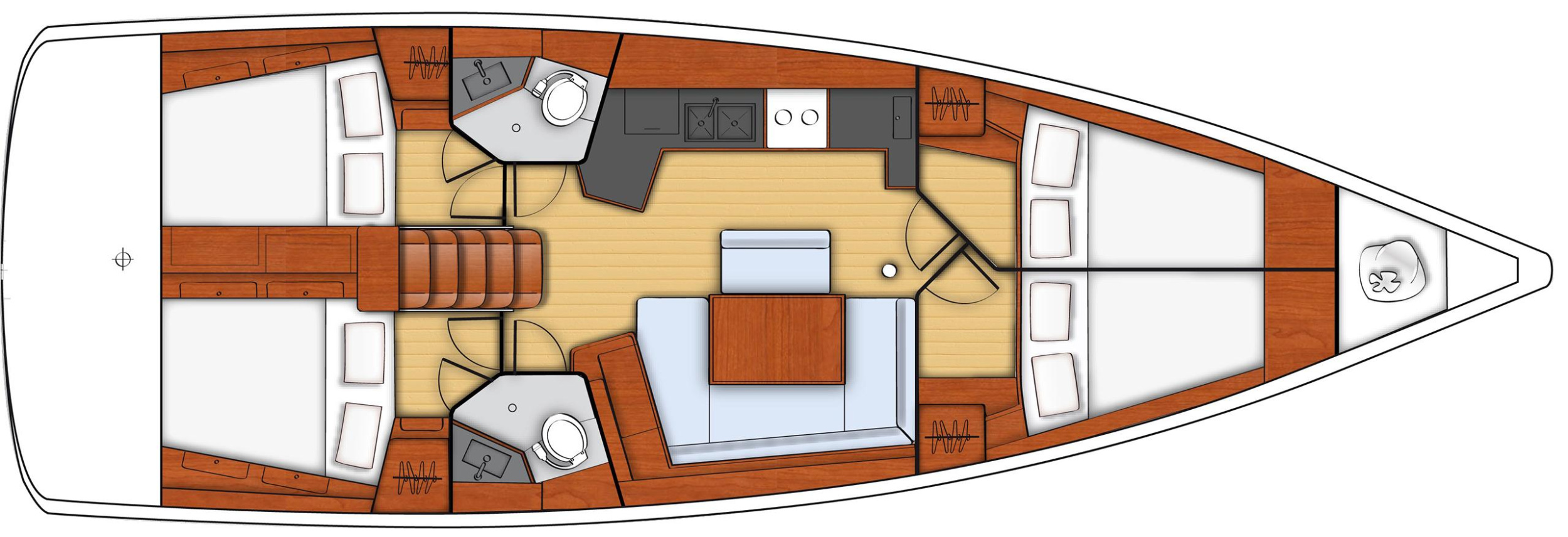 Oceanis 45 - 4 cab. — photo 2