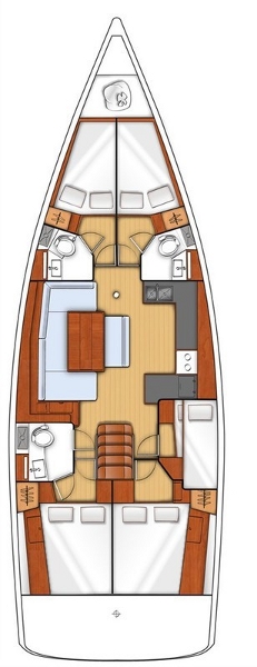 Oceanis 48 - 5 cab. — photo 2