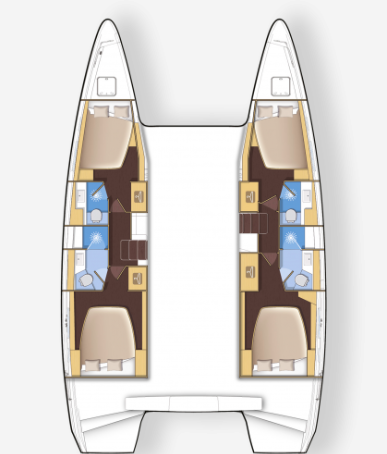 Lagoon 42 - 4 + 2 cab. — photo 2