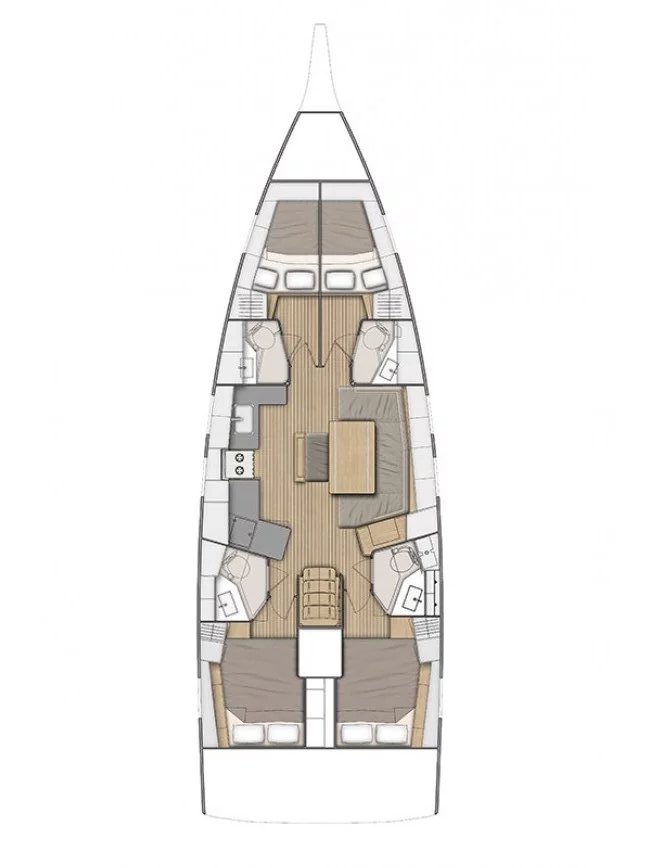 Oceanis 46.1 - 4 cab. — photo 2