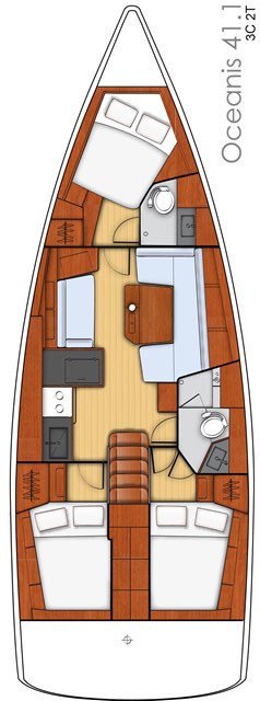 Oceanis 41.1 — photo 2