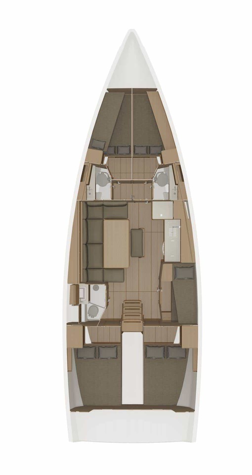 Dufour 460 GL - 5 cab. — photo 2