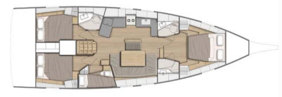 Oceanis 46.1 - 4 cab. — photo 2