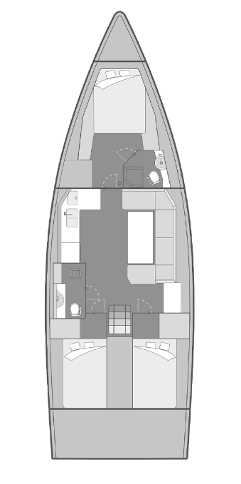 Elan Impression 45 - 3 cab. — photo 2