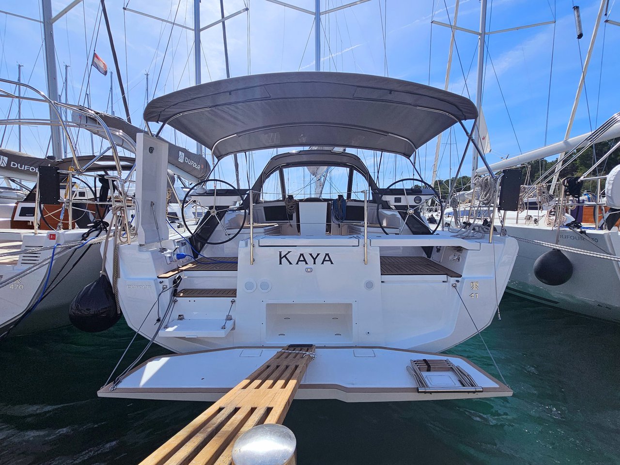 Dufour 41 - 3 cab. — photo 1