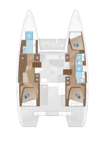 Lagoon 42 - 3 + 1 cab. — photo 2