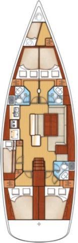 Oceanis 50 Family - 5 + 1 cab. — photo 2