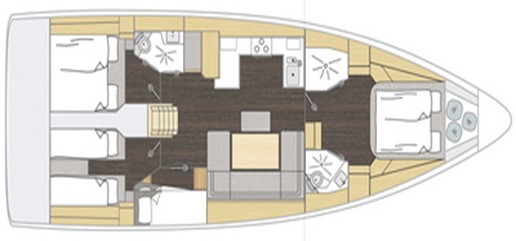 Bavaria C46 - 4 cab. — photo 3