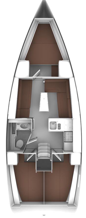 Bavaria Cruiser 37 - 3 cab. — photo 2