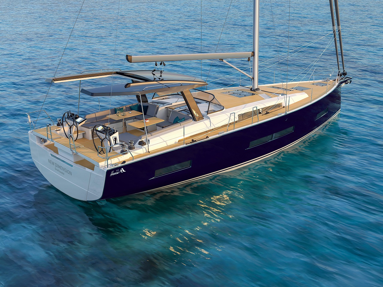 Hanse 510 - 3 + 1 cab. — photo 3