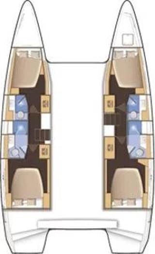 Lagoon 42 - 4 + 2 cab. — photo 2