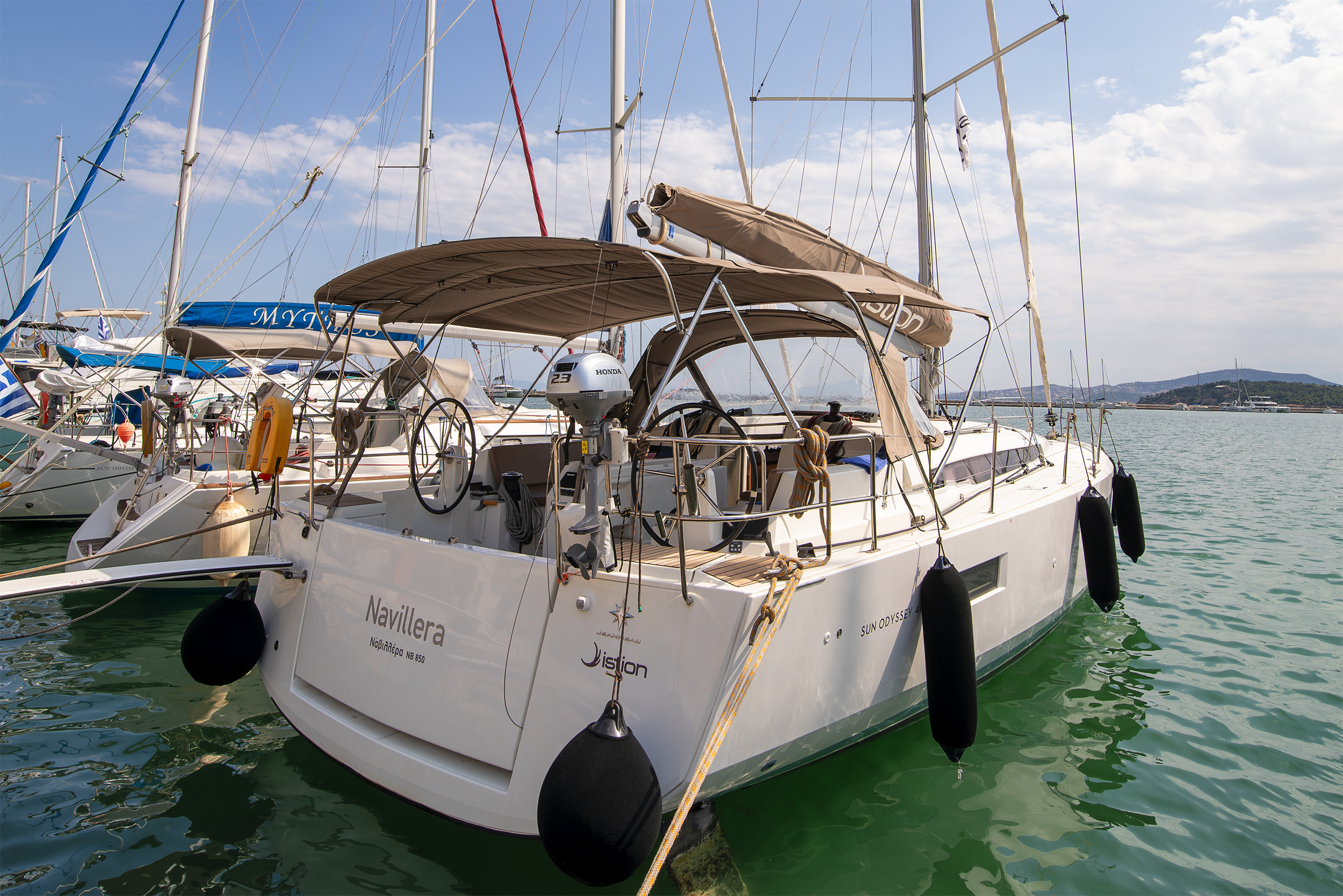 Sun Odyssey 440 - 4 cab. — photo 4