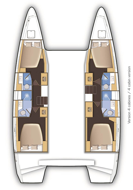 Lagoon 42 - 4 + 2 cab. — photo 2