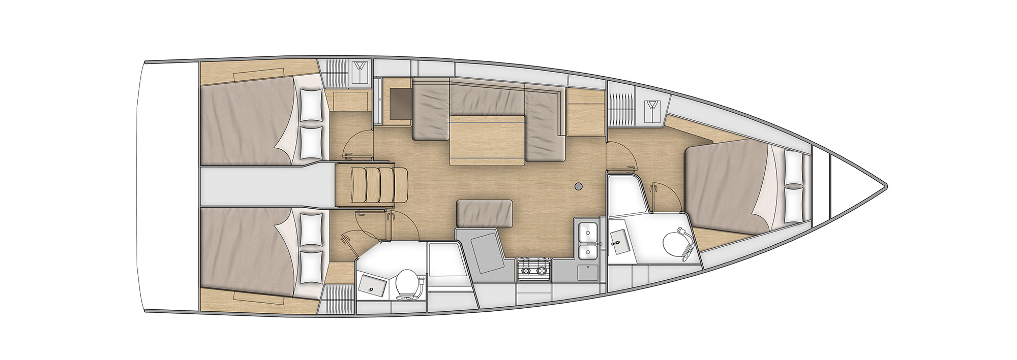 Oceanis 40.1 - 3 cab. — photo 2