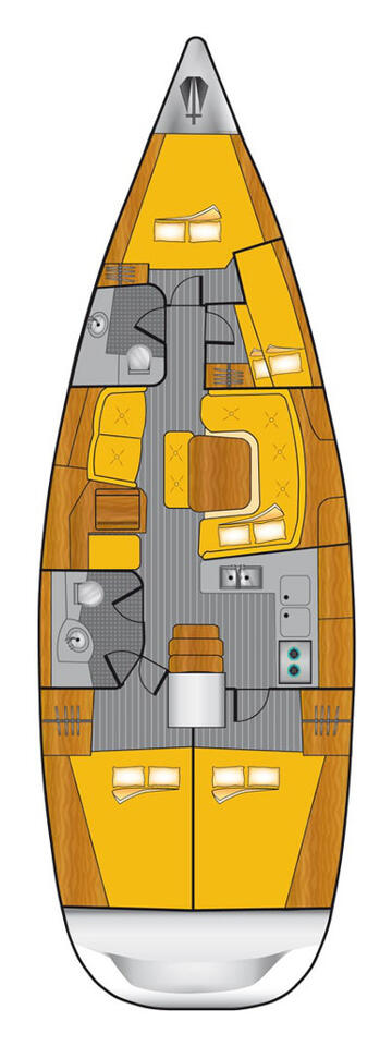 Sun Odyssey 43 — photo 2