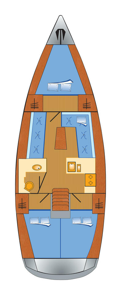 Bavaria Cruiser 37 - 3 cab. — photo 2