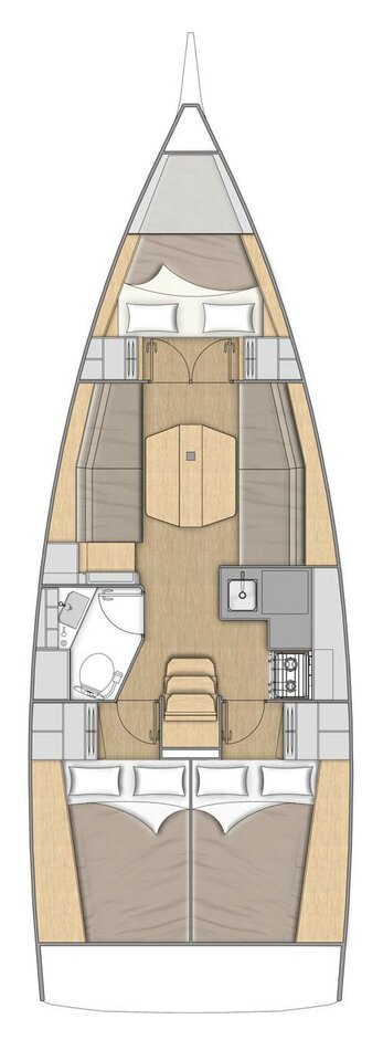 Oceanis 34.1 - 3 cab. — photo 2