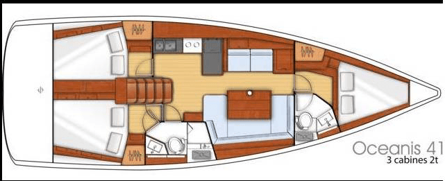 Oceanis 41 — photo 14