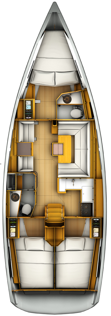 Sun Odyssey 419 - 3 cab. — photo 2