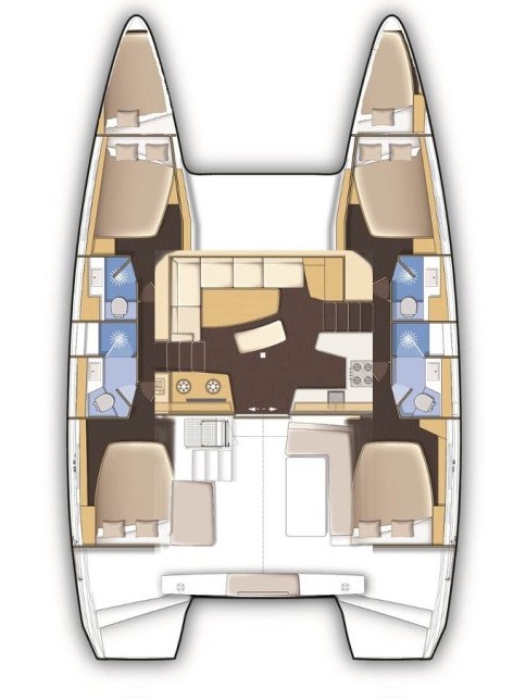 Lagoon 42 - 4 + 2 cab. — photo 2