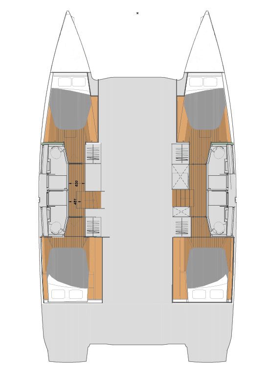 Fountaine Pajot Elba 45 - 4 + 1 cab. — photo 2