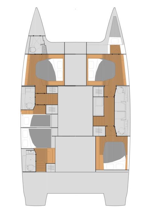 Fountaine Pajot Tanna 47 - 5 cab. — photo 2