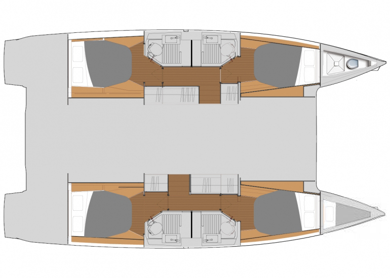 Fountaine Pajot Astrea 42 - 4 + 1 cab. — photo 2